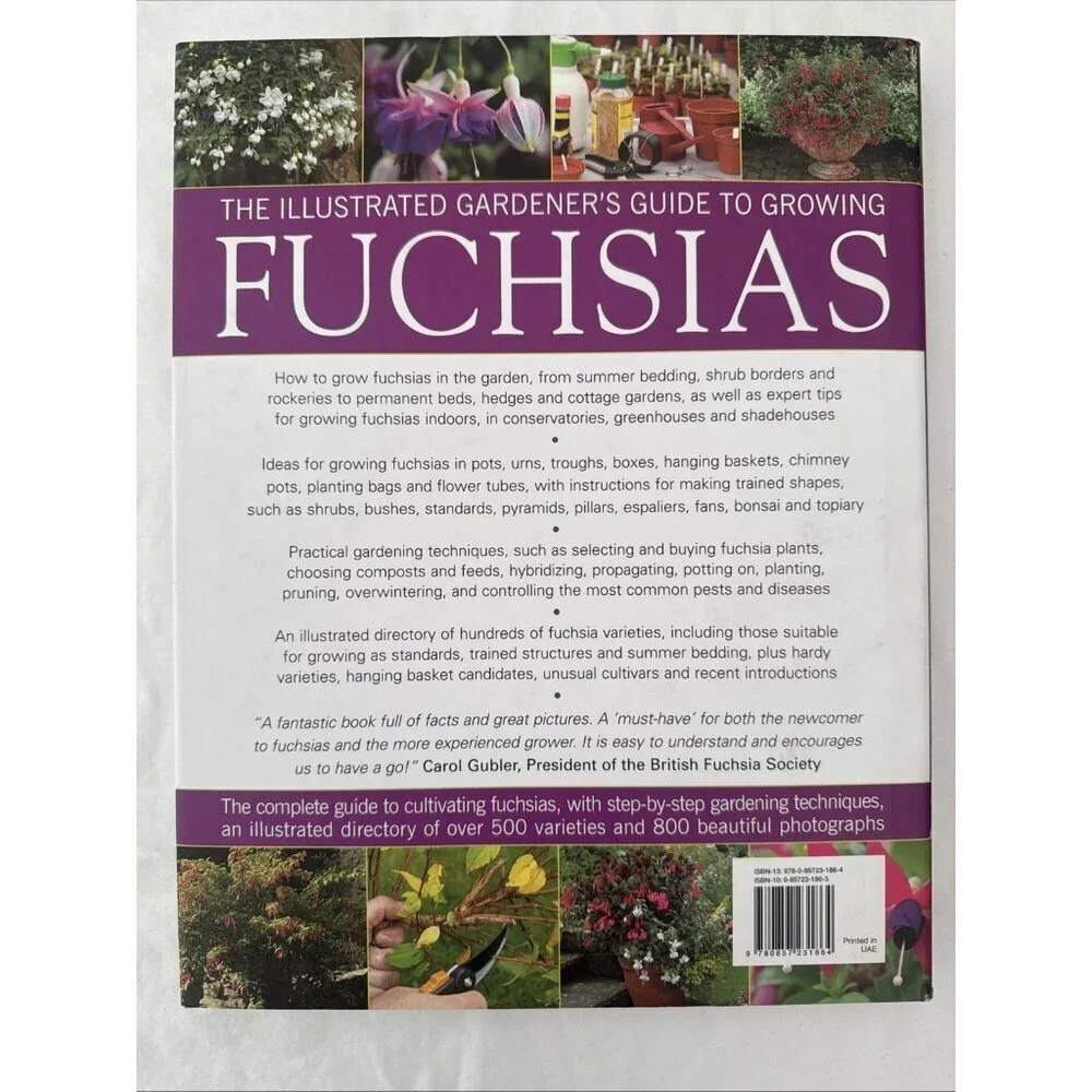 JOHN NICHOLASS - THE ILLUSTRATED GARDENER'S GUIDE TO GROWING FUCHSIAS